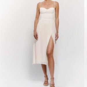Reformation - Juliette Dress - Ivory - Size 0